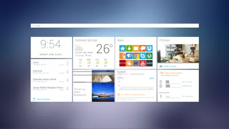Google now desktop by brbk d62ozyx