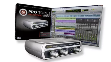 Pro tools recording with m audioa