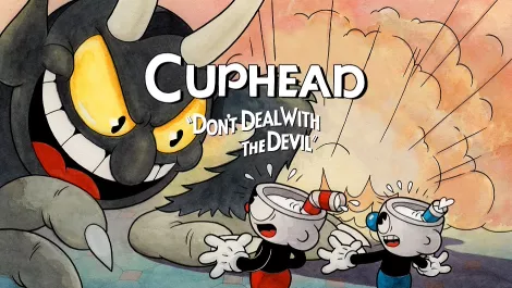 Cuphead 1920x1080 titled hero art
