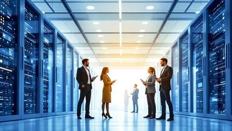 Data centre professionals career salary trends europe us modern servers