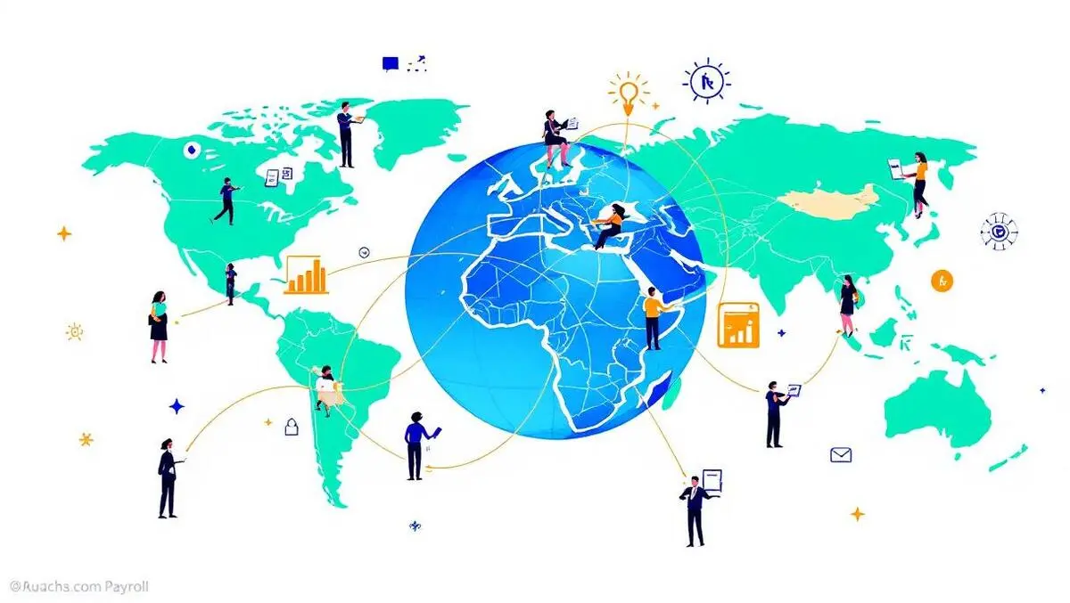 Global connectivity workforce management australia linked countries business tech