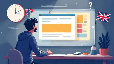 Frustrated user digital barriers confusing icons uk website navigation