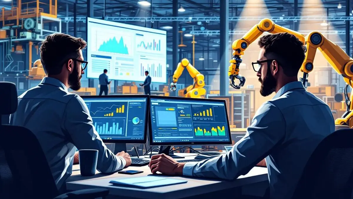 Ai driven asset management australian office business professionals data