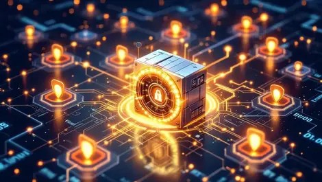 Secure digital vault network shields europe data compliance ai