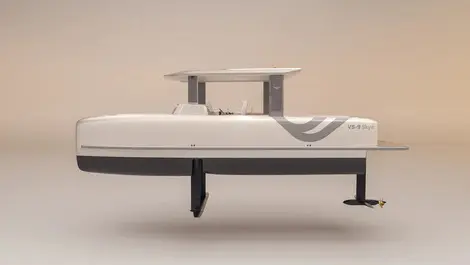 Vessev launches VS-9 Skye electric hydrofoiling leisure boat