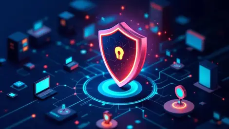 Digital shield protecting network devices global cybersecurity threat detection