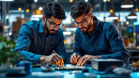 Indian engineers ai chip collaboration bengaluru modern lab innovation