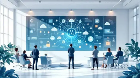 Anz office control room ai governance dashboard cloud security