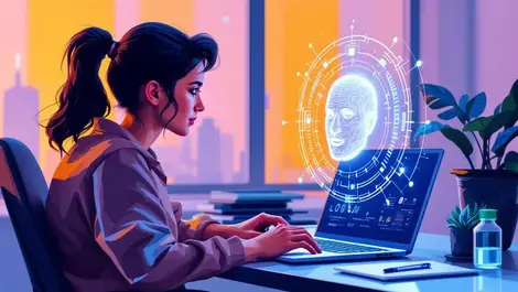 Remote worker london facial recognition shield against deepfakes