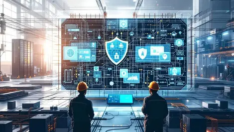 Ai data center construction with digital twin secure infra