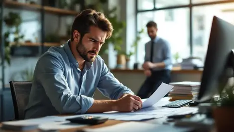 Australian small business cash flow strain owner worried invoices payroll delay